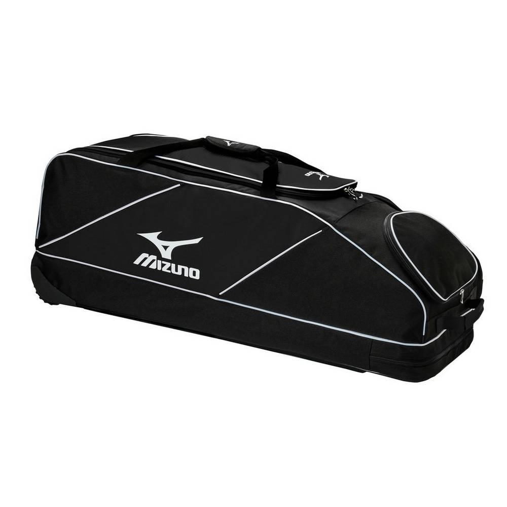 Mizuno Men's Classic Wheel Baseball Bag Black (360235-WMV)